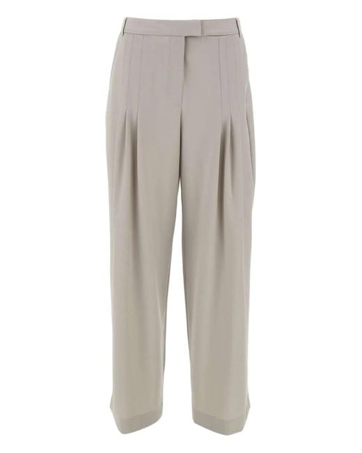 Remain Gray Pleated Trousers
