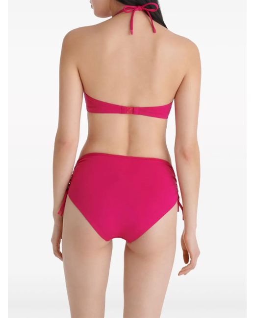Eres Pink Ever High-Waisted Bikini Bottoms
