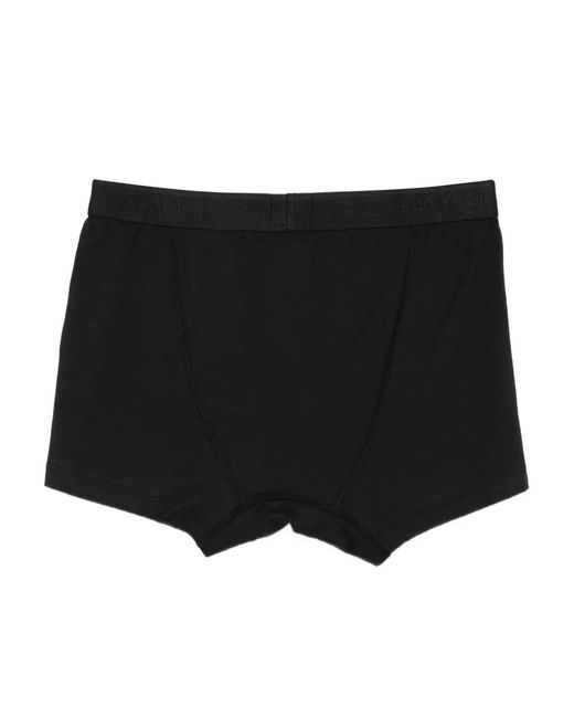 Sunspel Black Superfine Boxers for men