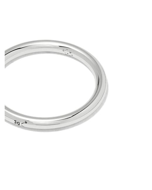 Le Gramme White Le 3 Grammes Bangle Ring