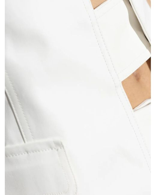 IRO Mouwloze Blazer in het White