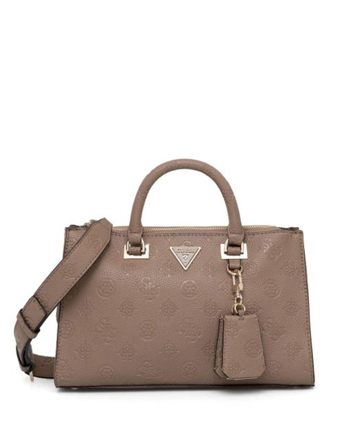 Borsa Tote Cresidia di Guess in Brown