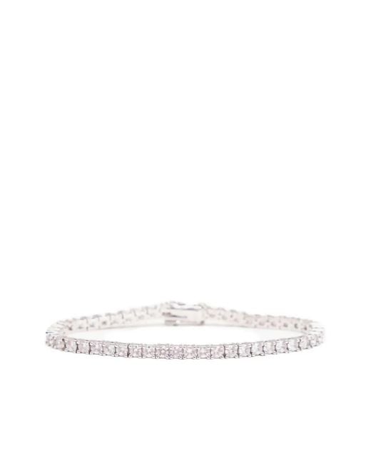 Izabel Display White Zirconia-Embellished Tennis Bracelet