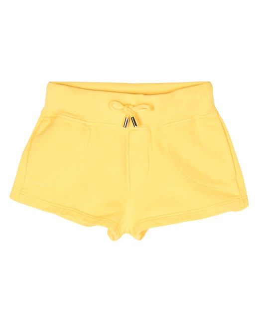 DSquared² Yellow D2 Cotton Shorts