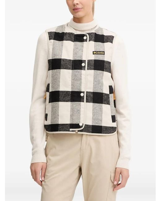 Columbia Natural Cascades Reversible Checked Vest