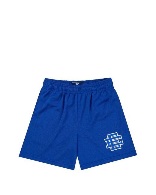 Eric Emanuel Blue Basic Mesh Shorts for men