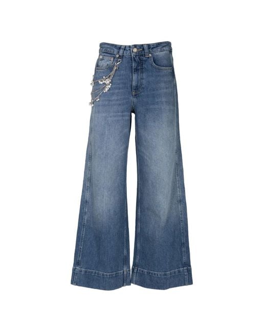 Cinq À Sept Blue Betsy Chain-Detail Jeans