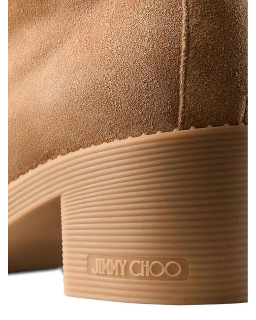 Jimmy Choo Brown 60Mm Hali Boots