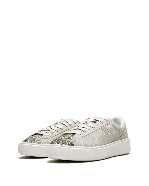 PUMA Multicolor Suede Platform Sneakers
