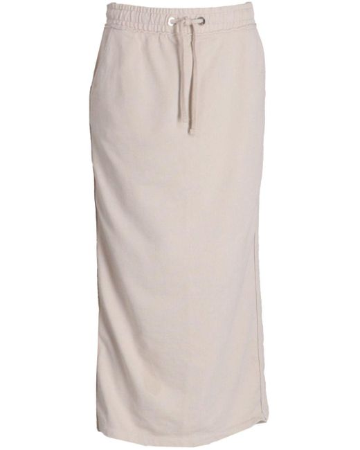 Boss Natural Drawstring Maxi Skirt