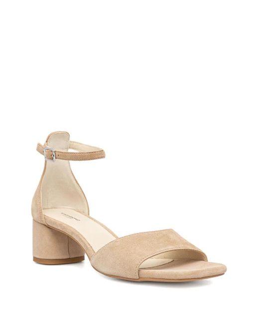 Vagabond Natural 45Mm Piper Block-Heel Ankle-Strap Sandals