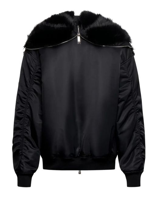 John Richmond Blue Textured-Collar Jacket for men