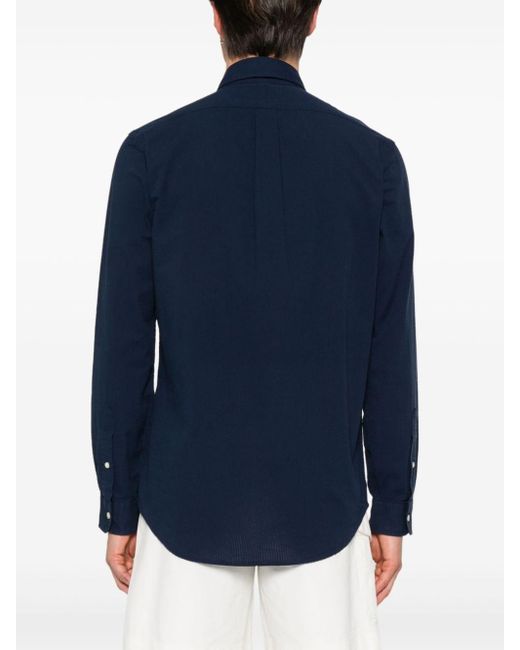 | Camicia logo ricamato | male | BLU | XXL di Polo Ralph Lauren in Blue da Uomo