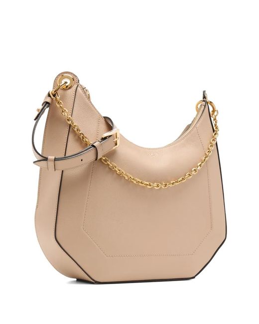 Lancel Natural Grand Sac Porté Épaule Croisette De