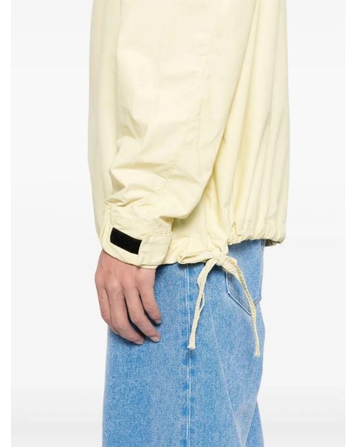 Sunnei Natural Zip-Up Hoodie