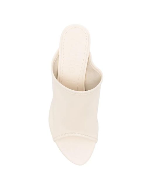 Aeyde White Suzanne Sandalen