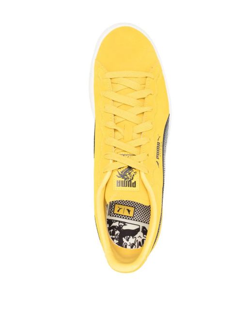 PUMA Yellow Sneakers for men
