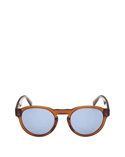 Gant Blue Round-Frame Sunglasses for men