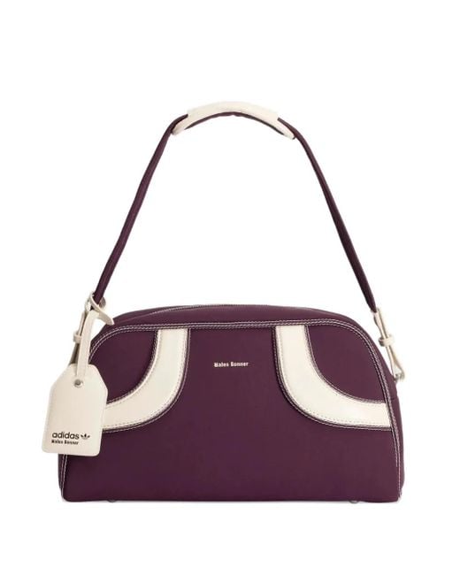 Wales Bonner Purple X Adidas Top Handle Shoulder Bag