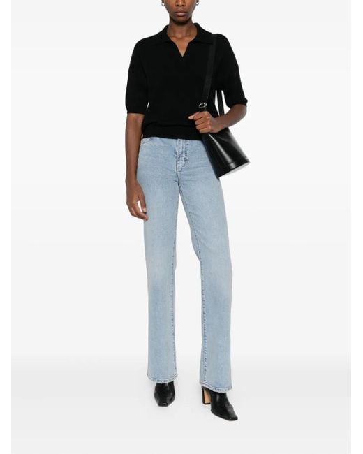 FRAME Blue The Arrow Bootcut Jeans