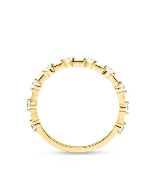 VEYNOU Metallic 14Kt Daisy Diamond Ring