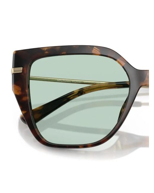 Michael Kors Brown Square-Frame Sunglasses