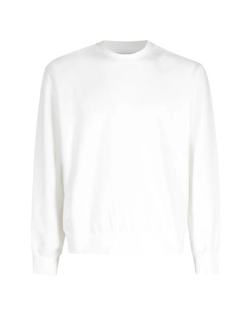 Circolo 1901 White Crew-Neck Sweatshirt for men