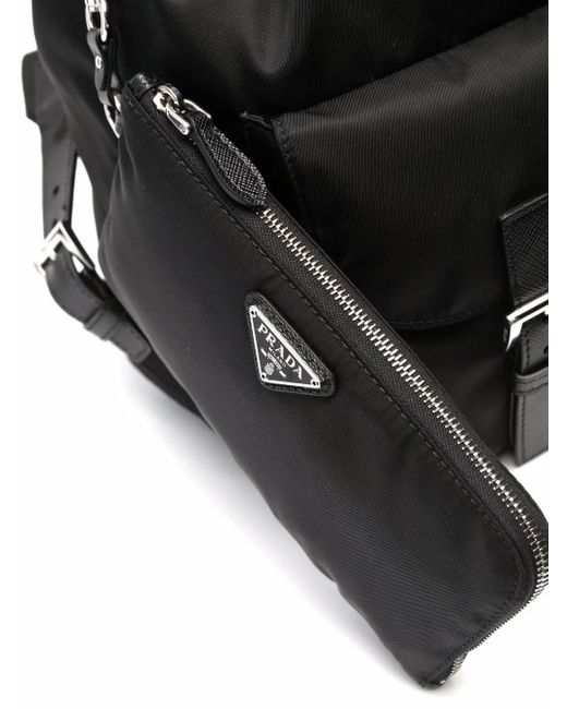 Prada Black Medium Re-nylon Backpack