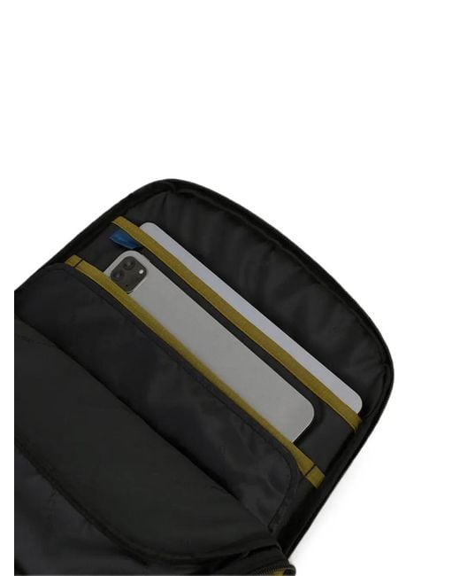 Piquadro Black Laptop Backpack for men