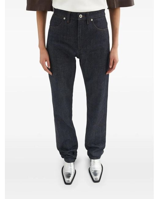 Jil Sander Blue Slim-Fit Jeans