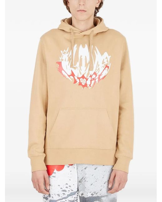 Alive & More Natural Graphic-Print Drawstring Hoodie for men