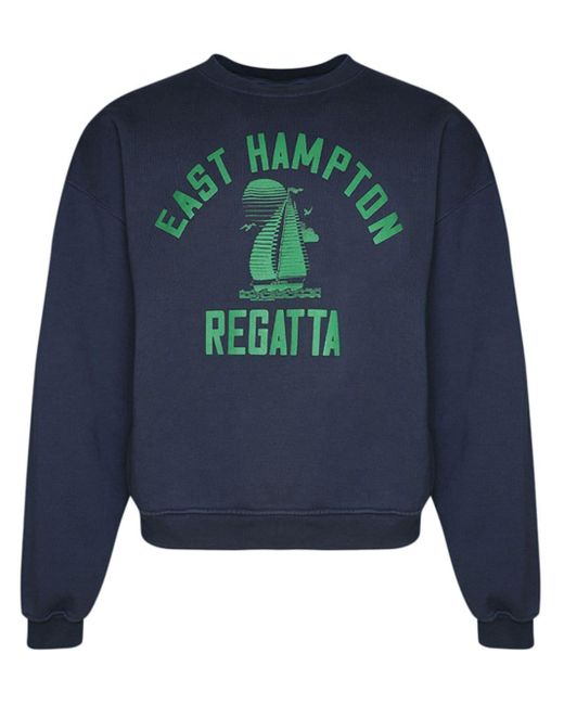 Rhude Hampton Regatta Sweatshirt in Blue für Herren
