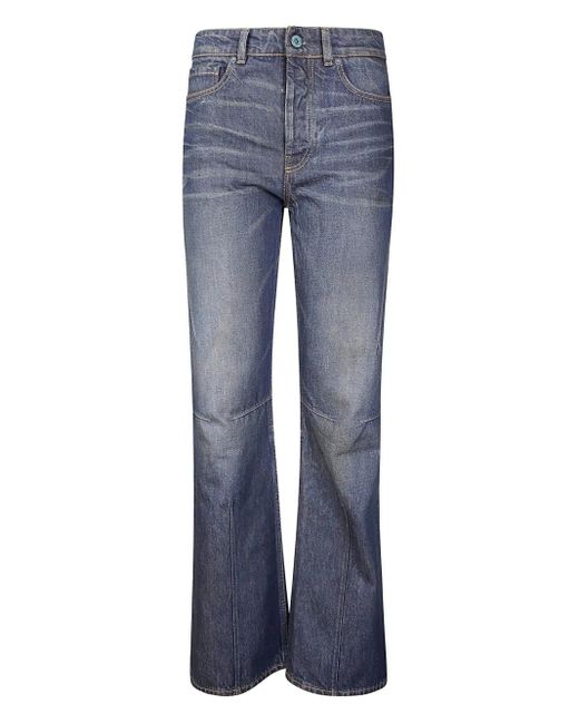 Our Legacy Blue Moto Cut Jeans