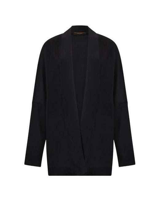 Moorer Black Long-Sleeves Sweater