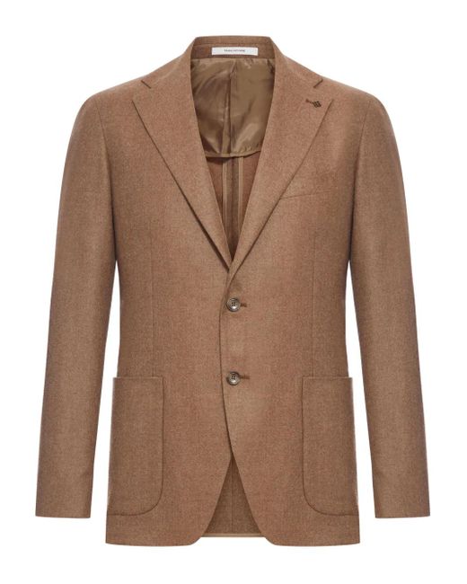 Tagliatore Sakko mit aufgesetzten Taschen in Brown für Herren