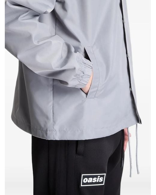 Pleasures Gray Supersonic Coach Jacket for men