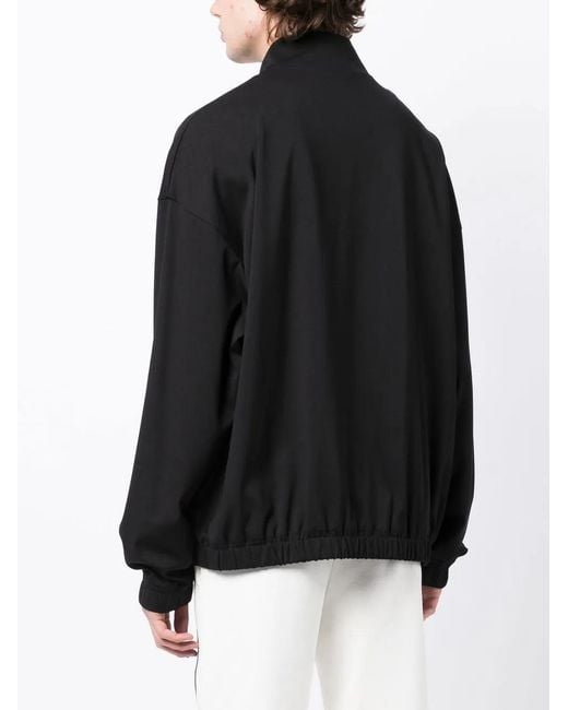 Opening Ceremony Black Box Logo Half-Zip Jacket for men