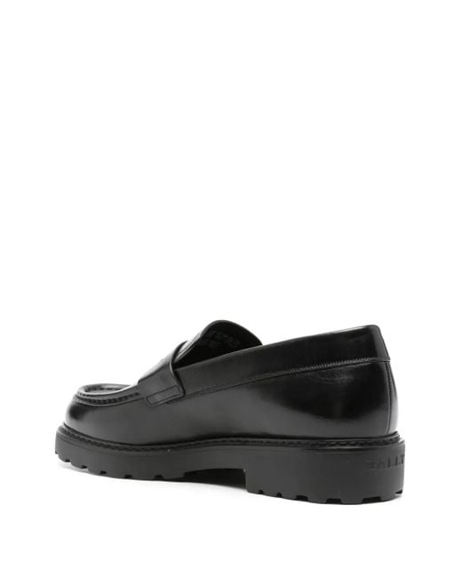 Bally Black Flat Shoes for men