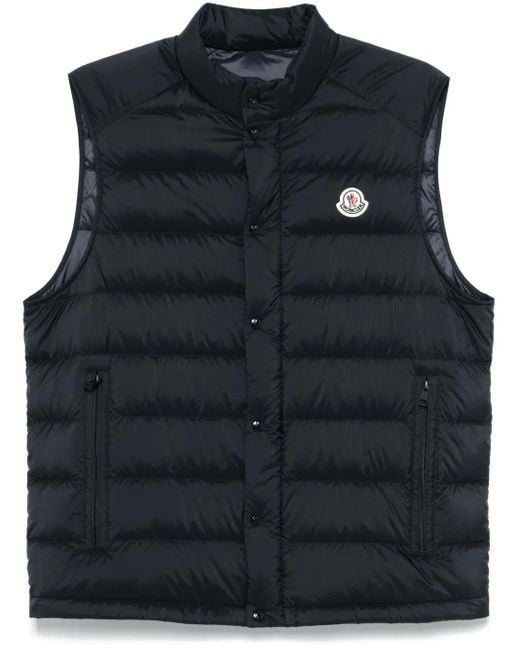 Moncler Blue Lightweight Vest for men