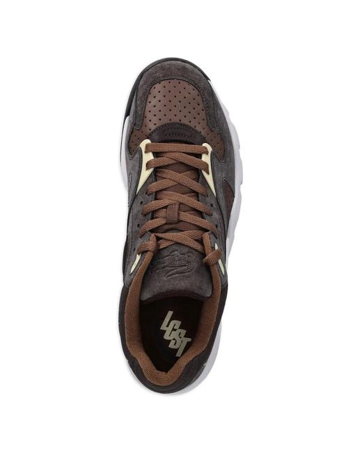 Lacoste Brown Game Perforated Sneakers for men