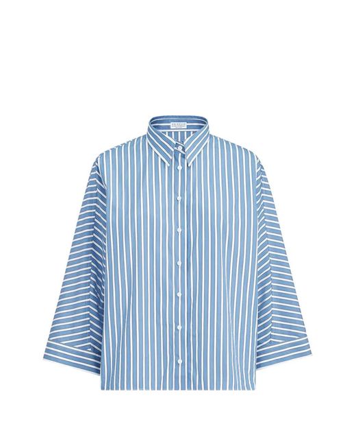Brunello Cucinelli Blue Mini Blouse