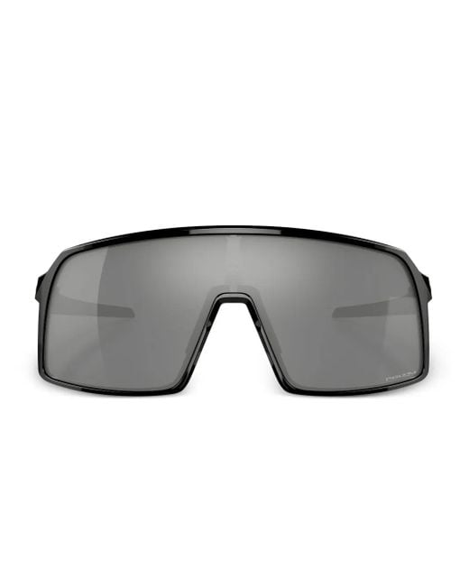 Oakley Gray Sutro Shield-Frame Sunglasses