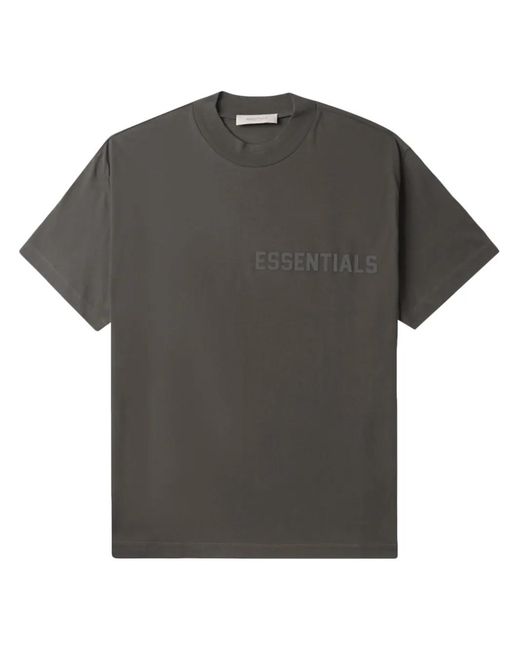 Fear Of God Gray Short-Sleeve Tee "Off" for men