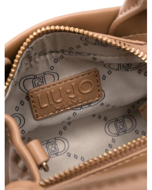 Liu Jo Natural Logo-Plaque Tote Bag
