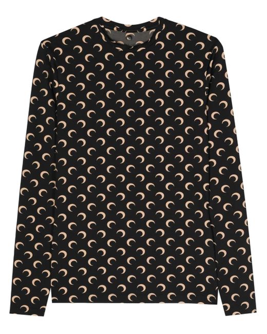 MARINE SERRE Black Sweaters for men