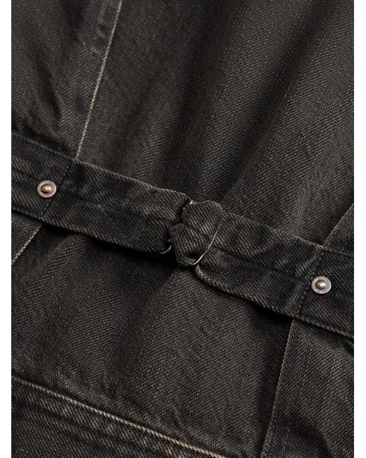 RRL Black Fringed Jacket