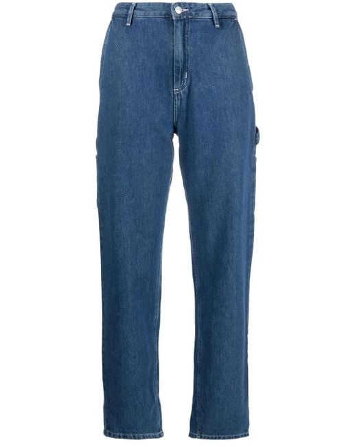 Carhartt Blue Pierce Straight-Leg Jeans