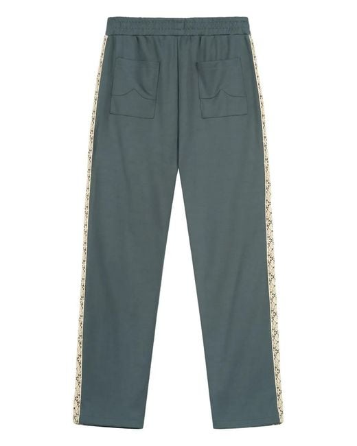 ROUGH Blue Seme Track Pants
