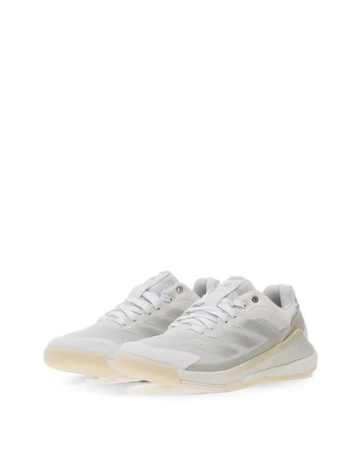 Adidas White Crazyquick Boost Sneakers