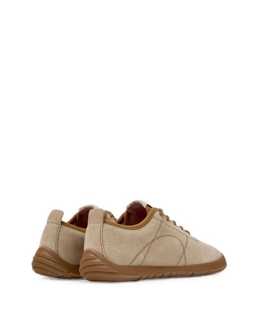 Camper Brown Peu Path+ Suede Sneakers